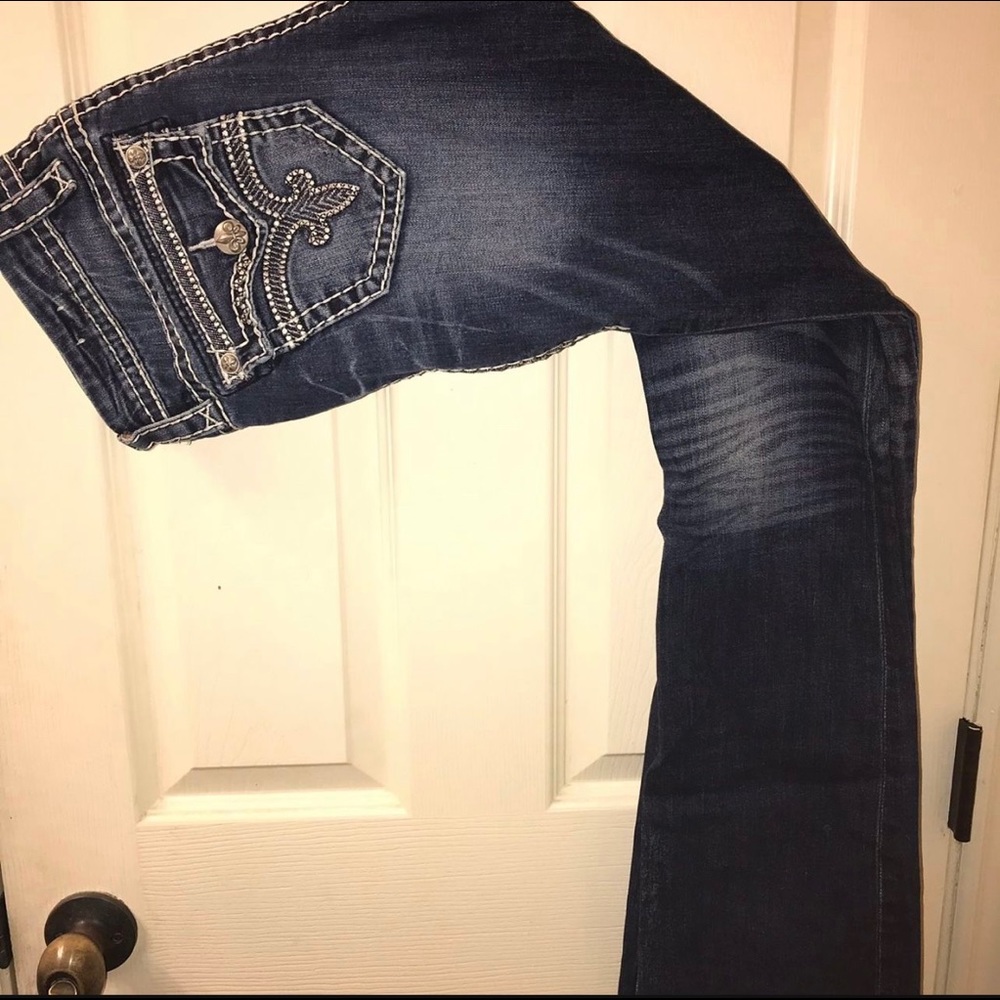 women’s rock revival jeans